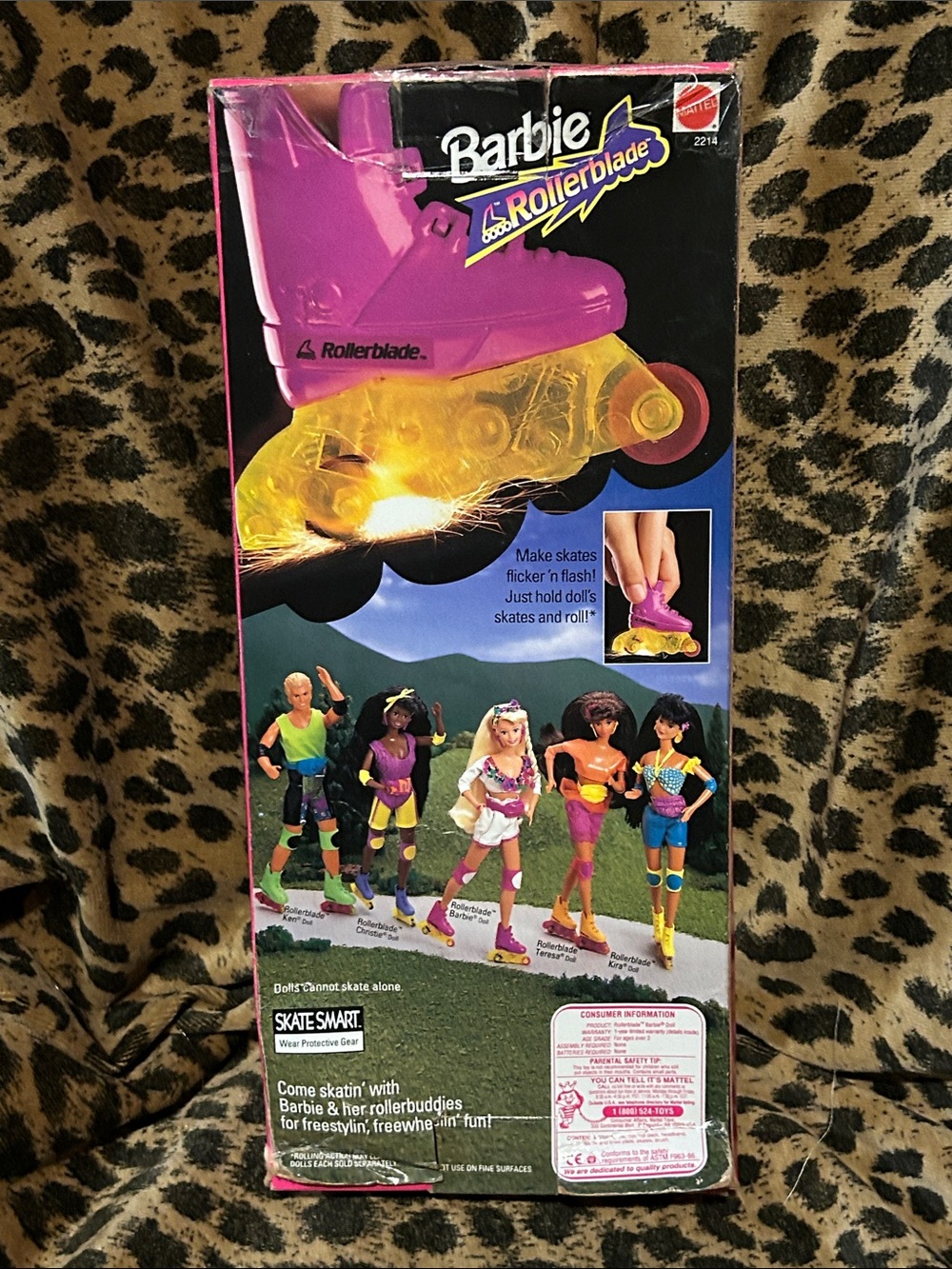 Roller Blade Barbie 1993 - Picture 2 of 16